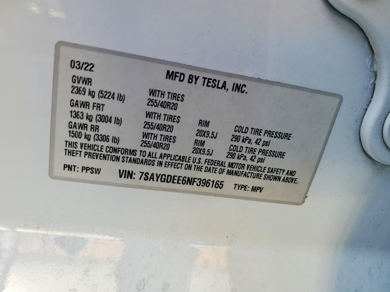 2022 Tesla Model Y - zdjęcie 13