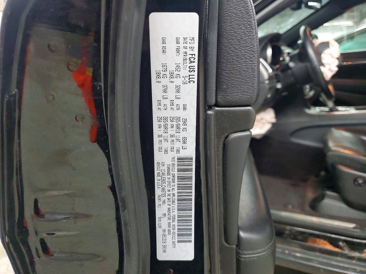 2018 Jeep Grand Cherokee Limited - zdjęcie 13