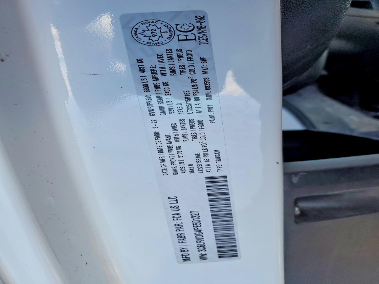 2023 Ram Promaster 2500 2500 High - zdjęcie 12