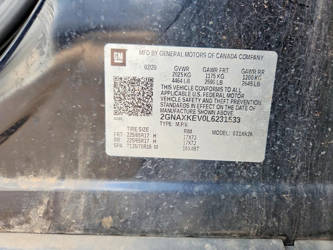 2020 Chevrolet Equinox Lt - zdjęcie 14