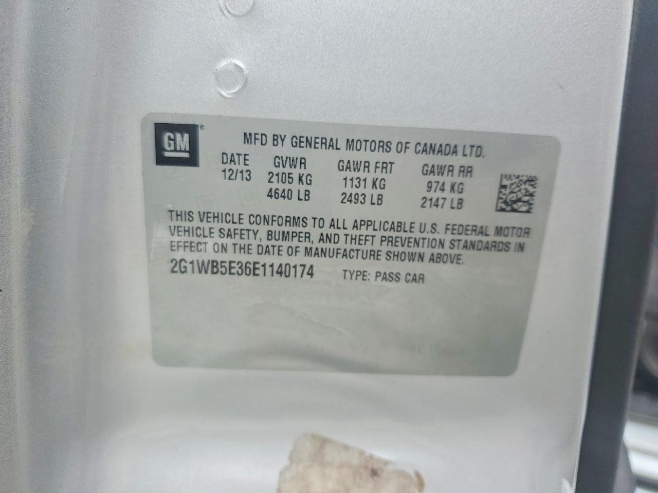 2014 Chevrolet Impala Limited Lt - zdjęcie 12