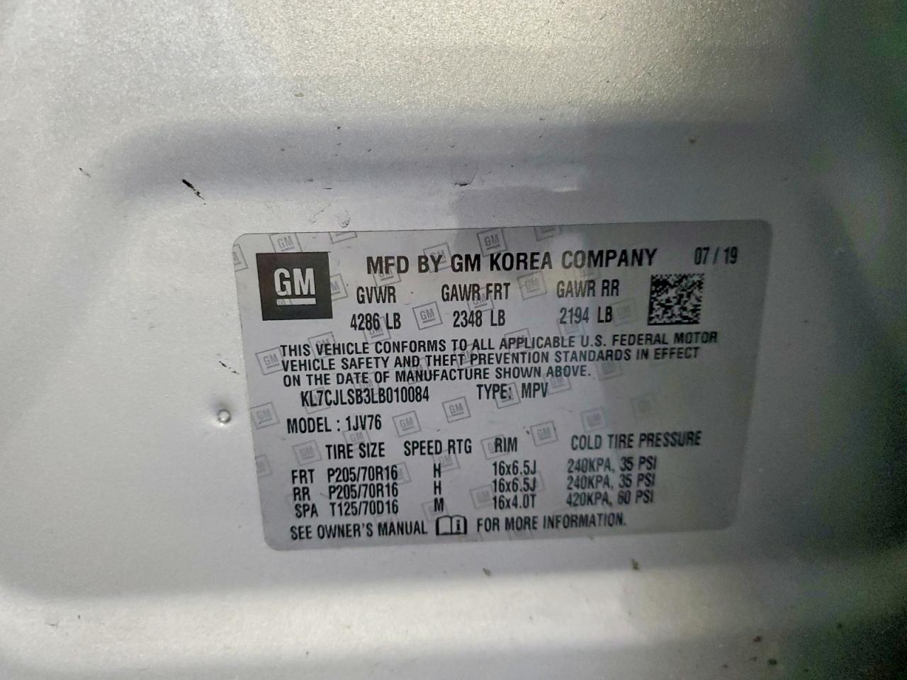 2020 Chevrolet Trax 1Lt - zdjęcie 13