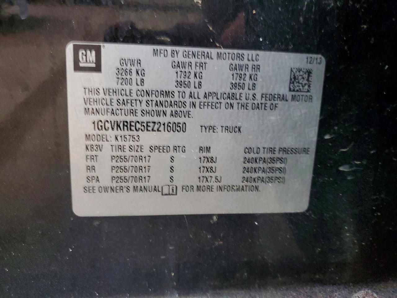 2014 Chevrolet Silverado K1500 Lt - zdjęcie 12