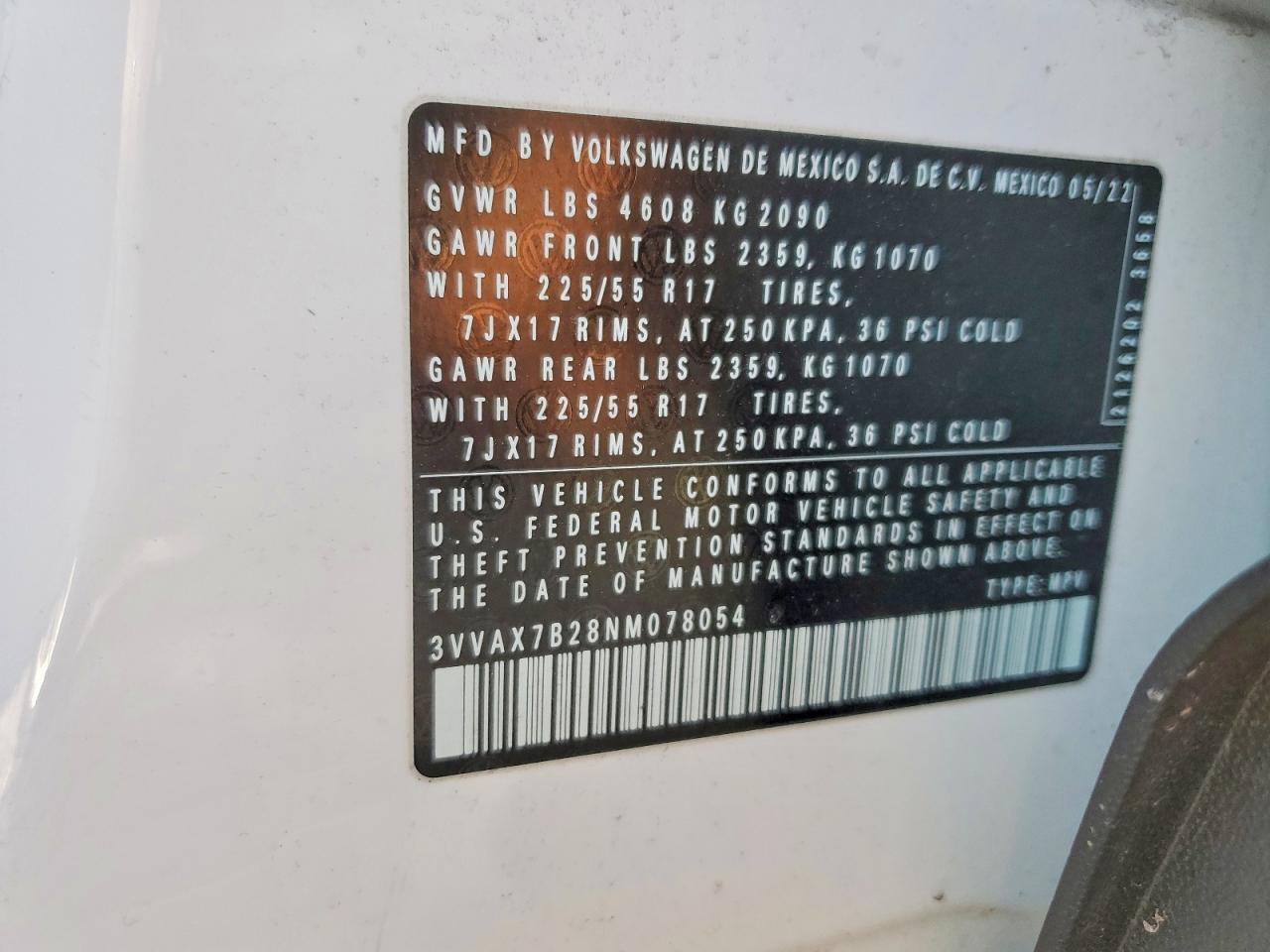 2022 Volkswagen Taos S - zdjęcie 12