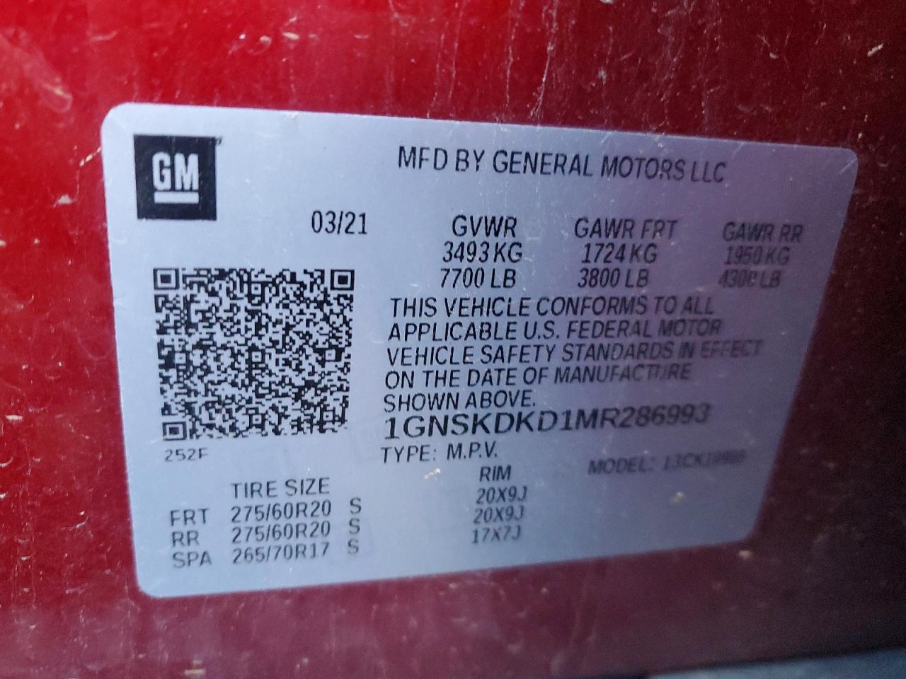 2021 Chevrolet Suburban K1500 Z71 - zdjęcie 13