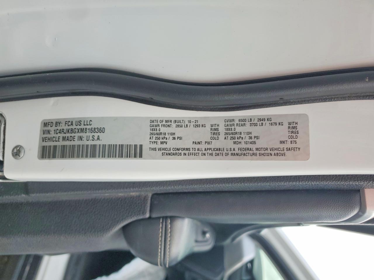 2021 Jeep Grand Cherokee L Limited - zdjęcie 12