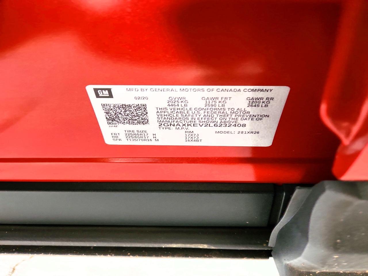 2020 Chevrolet Equinox Lt - zdjęcie 13