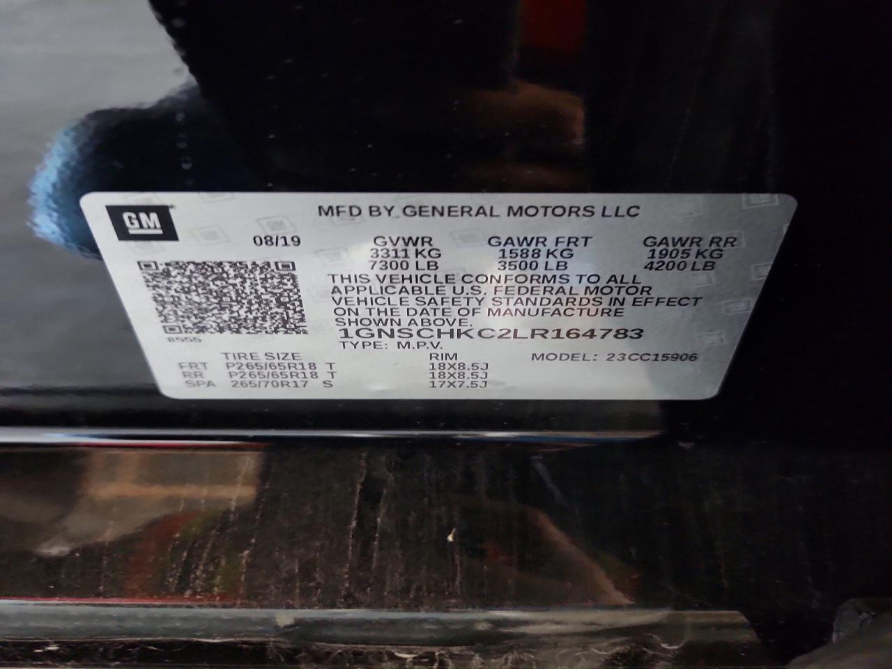 2020 Chevrolet Suburban C1500 Lt - zdjęcie 14