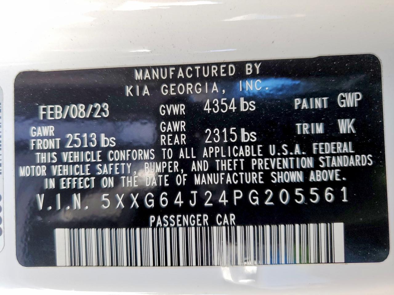 2023 Kia K5 Gt-Line - zdjęcie 12