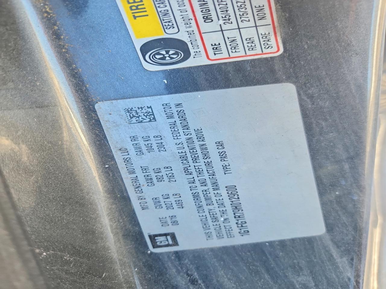 2017 Chevrolet Camaro Ss - zdjęcie 12