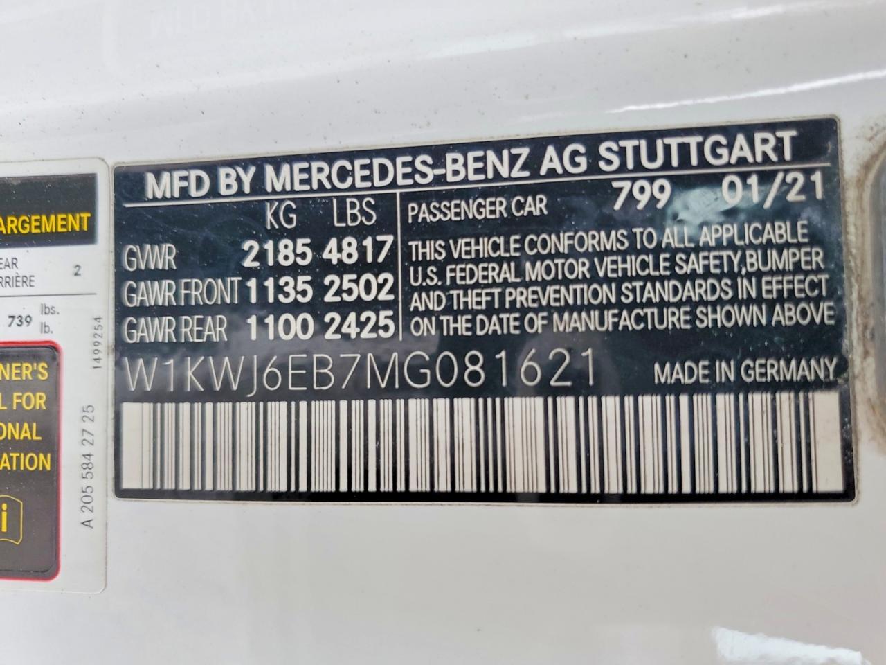 2021 Mercedes-Benz C 43 Amg - zdjęcie 12