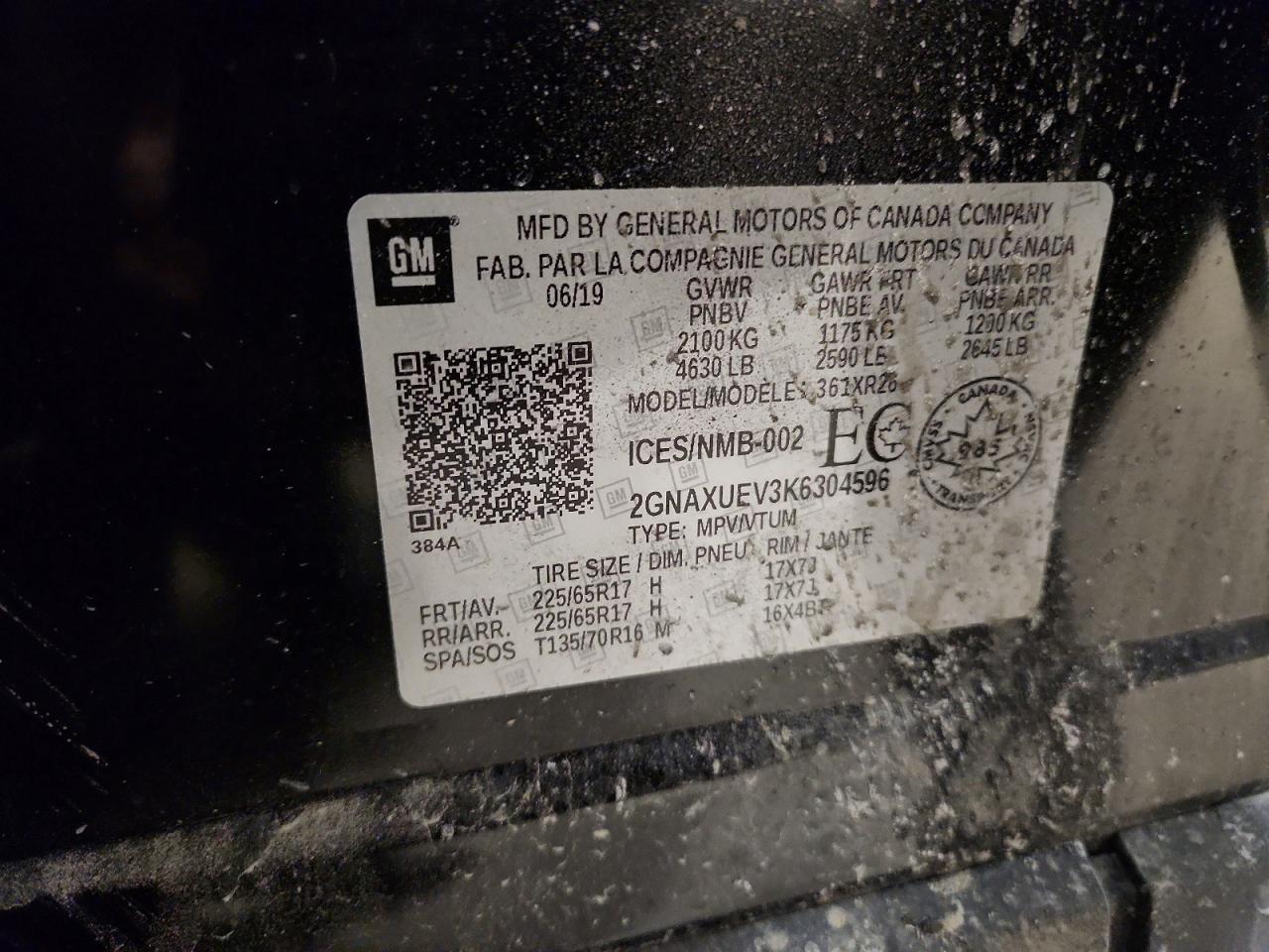 2019 Chevrolet Equinox Lt - zdjęcie 13