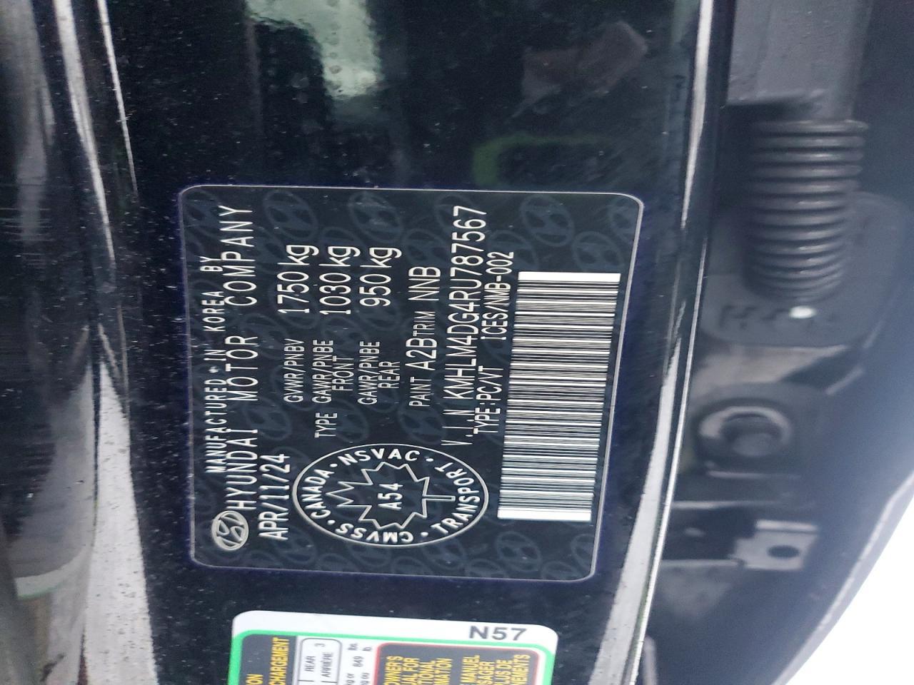 2024 Hyundai Elantra Sel - zdjęcie 12