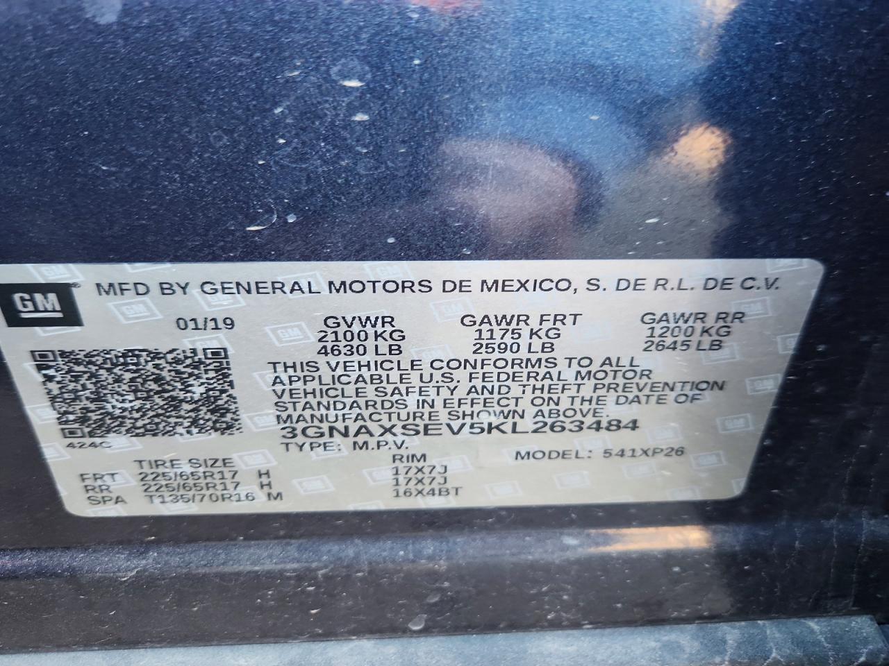 2019 Chevrolet Equinox Ls - zdjęcie 13