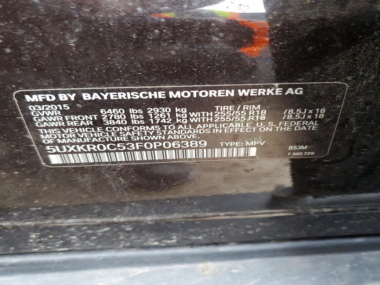 2015 BMW X5 xDrive35I - zdjęcie 13