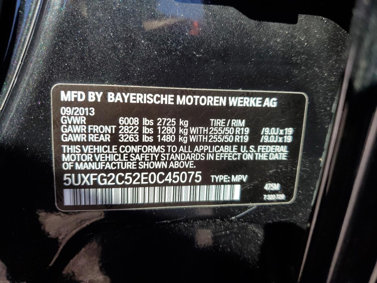 2014 BMW X6 xDrive35I - zdjęcie 13