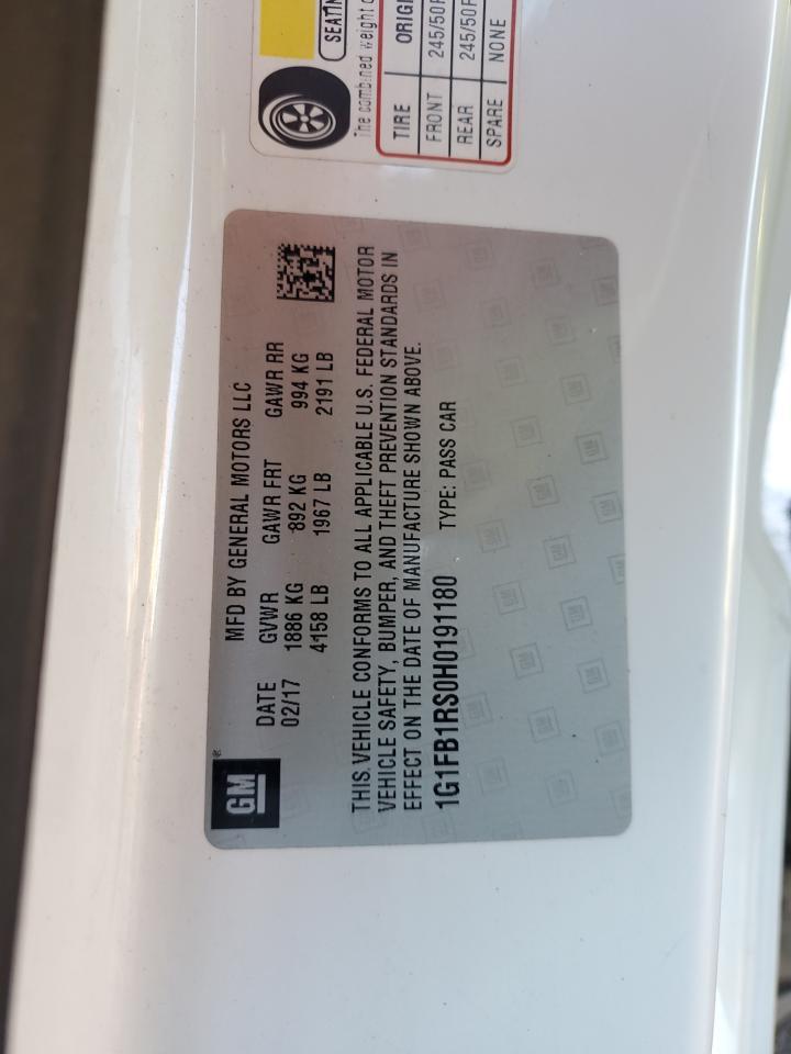 2017 Chevrolet Camaro Lt - zdjęcie 12