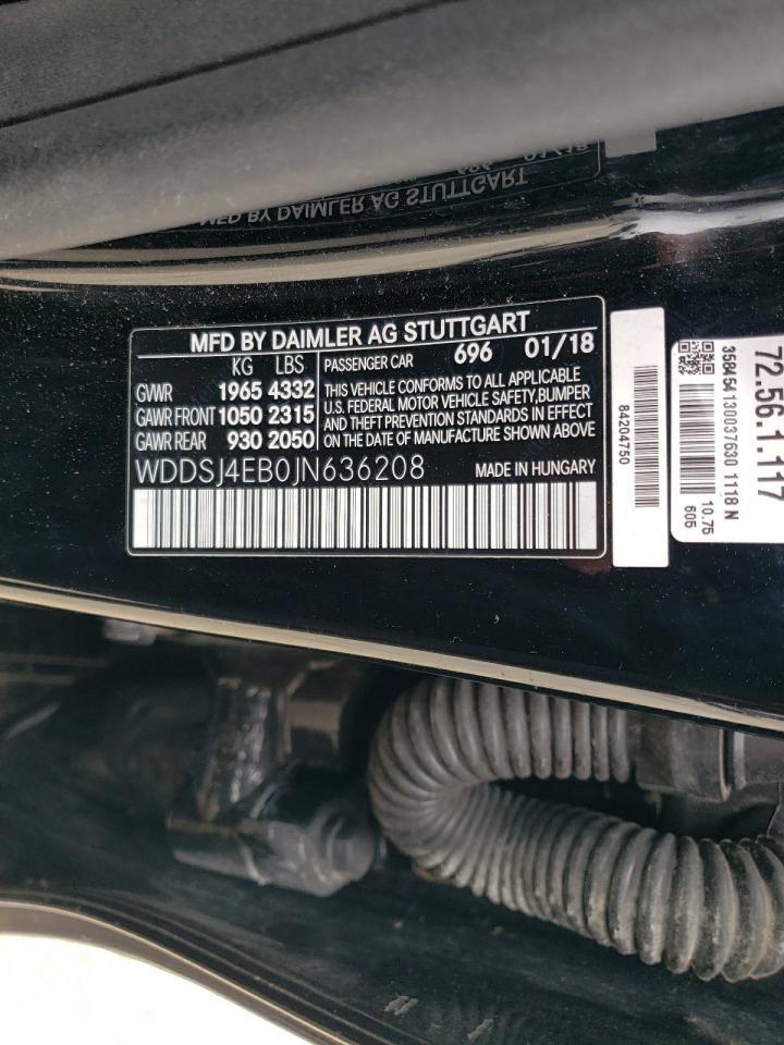 2018 Mercedes-Benz Cla 250 - zdjęcie 12