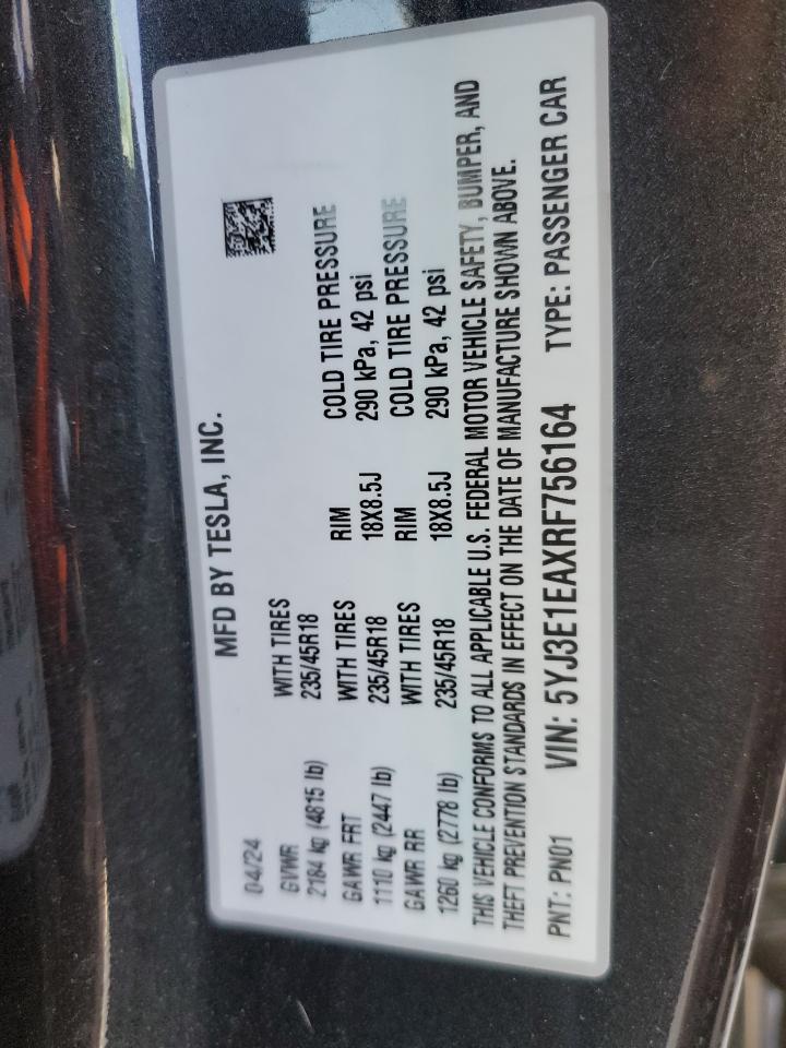 2024 Tesla Model 3 - zdjęcie 12
