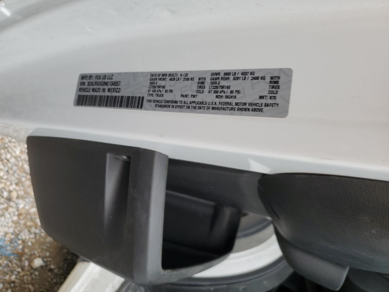 2022 Ram Promaster 2500 2500 High - zdjęcie 12