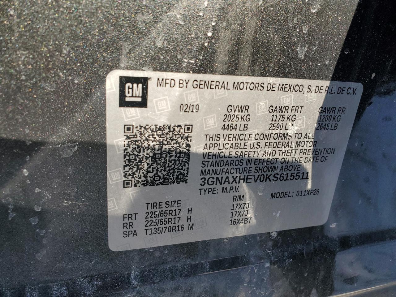 2019 Chevrolet Equinox Ls - zdjęcie 13