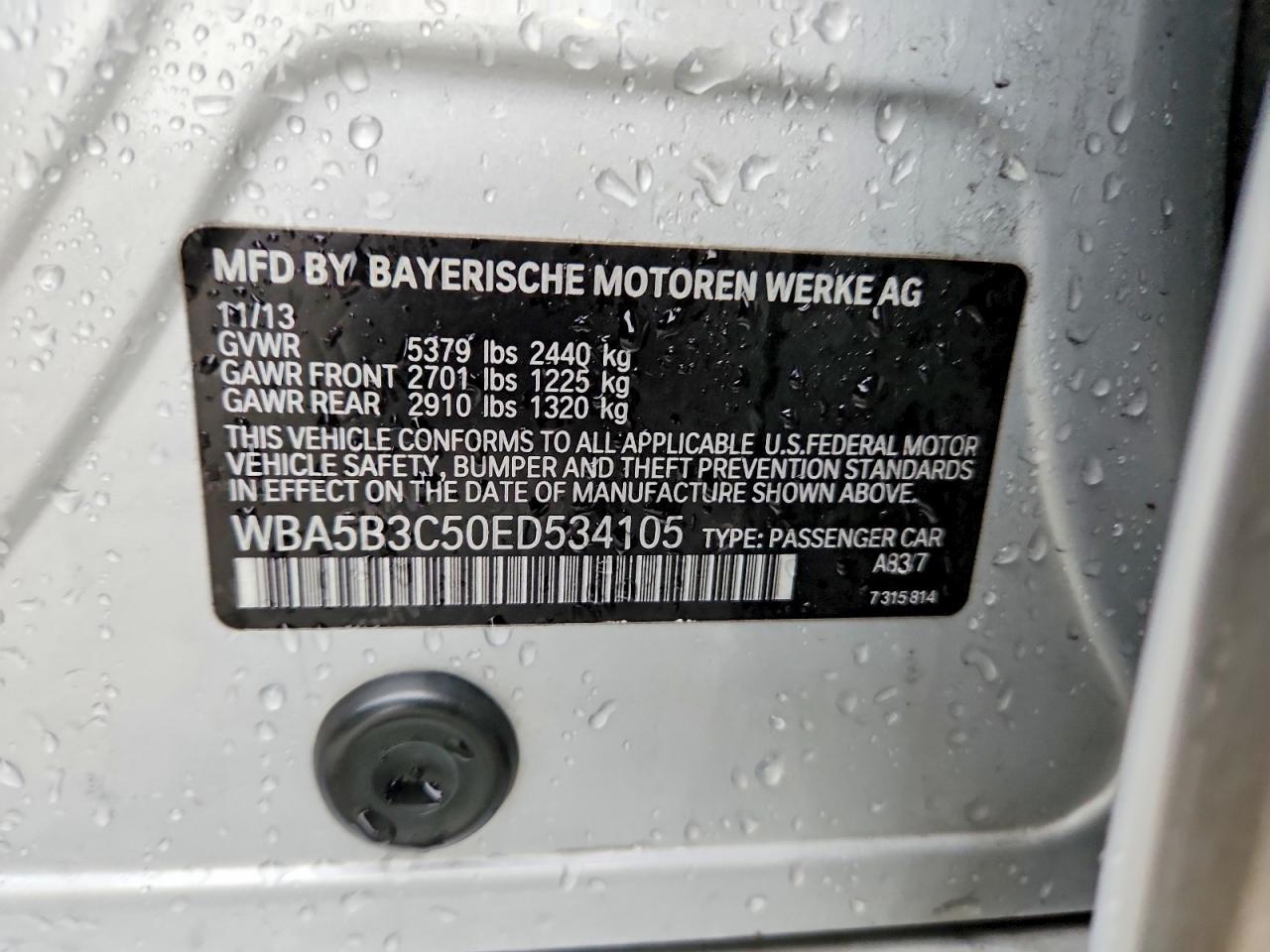 2014 BMW 535 Xi - zdjęcie 12