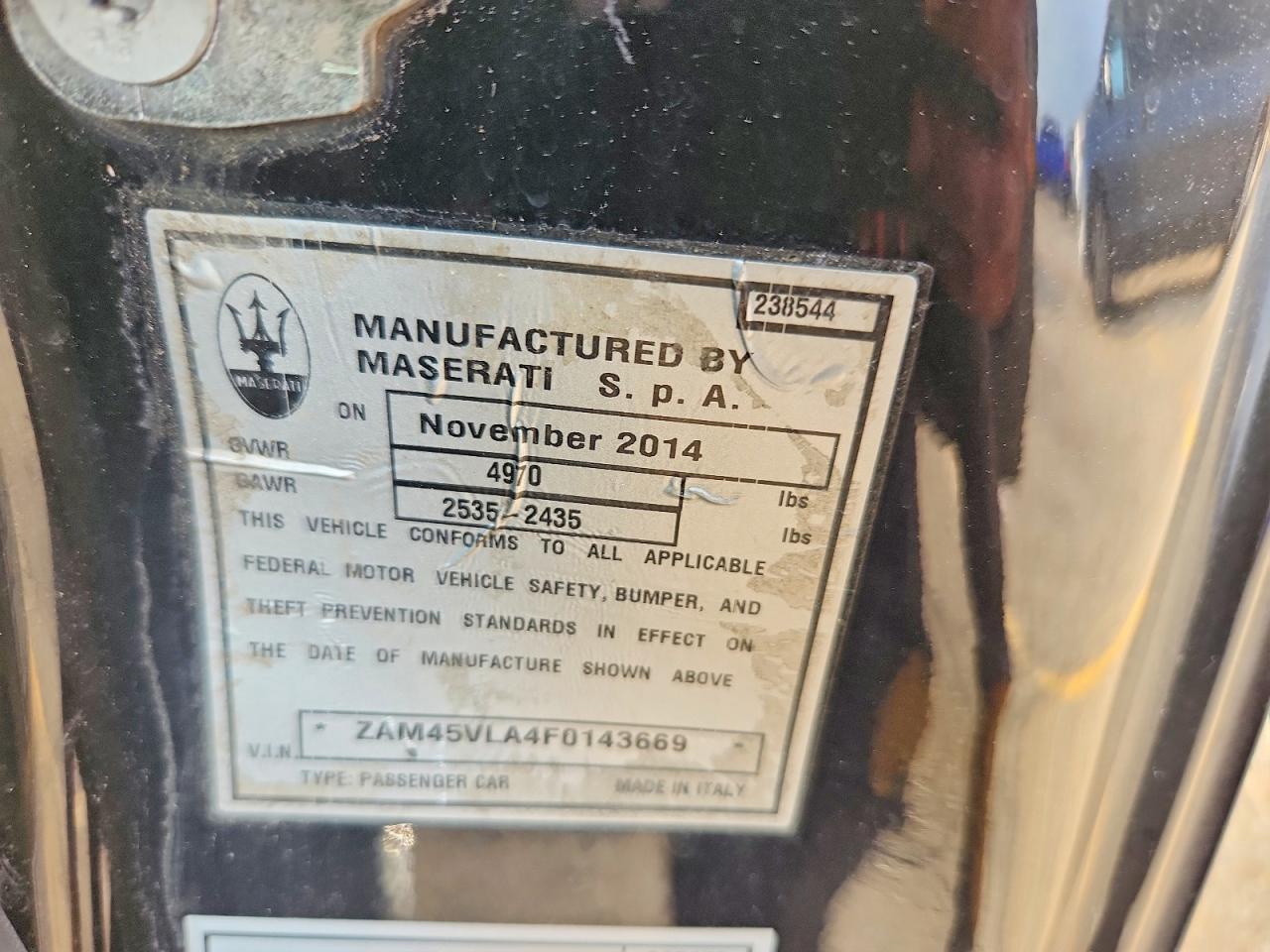 2015 Maserati Granturismo S - zdjęcie 12