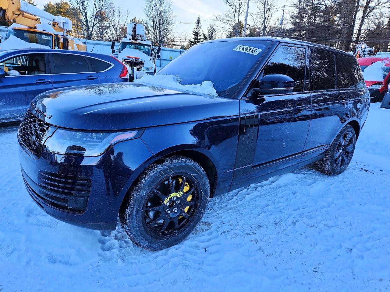 2019 Land Rover Range Rover Hse - zdjęcie główne