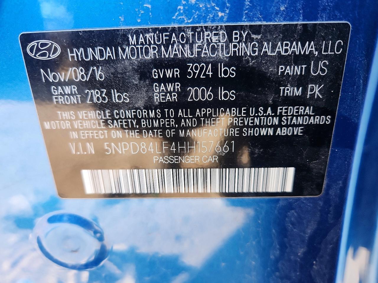 2017 Hyundai Elantra Se - zdjęcie 13