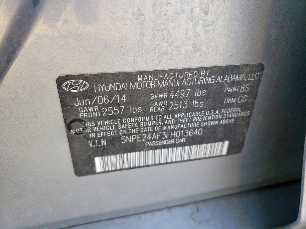 2015 Hyundai Sonata Se - zdjęcie 12