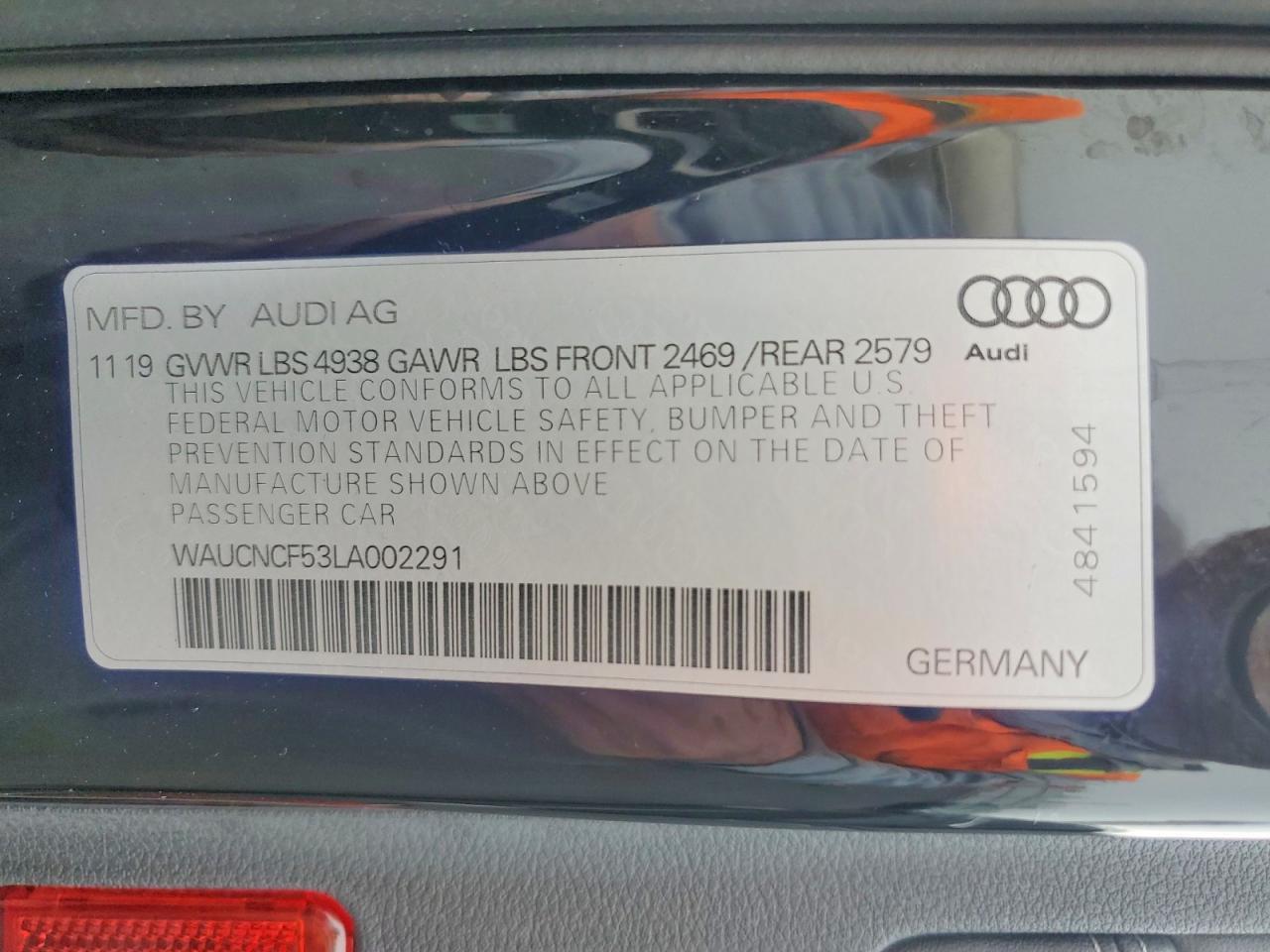 2020 Audi A5 Premium Plus - zdjęcie 13