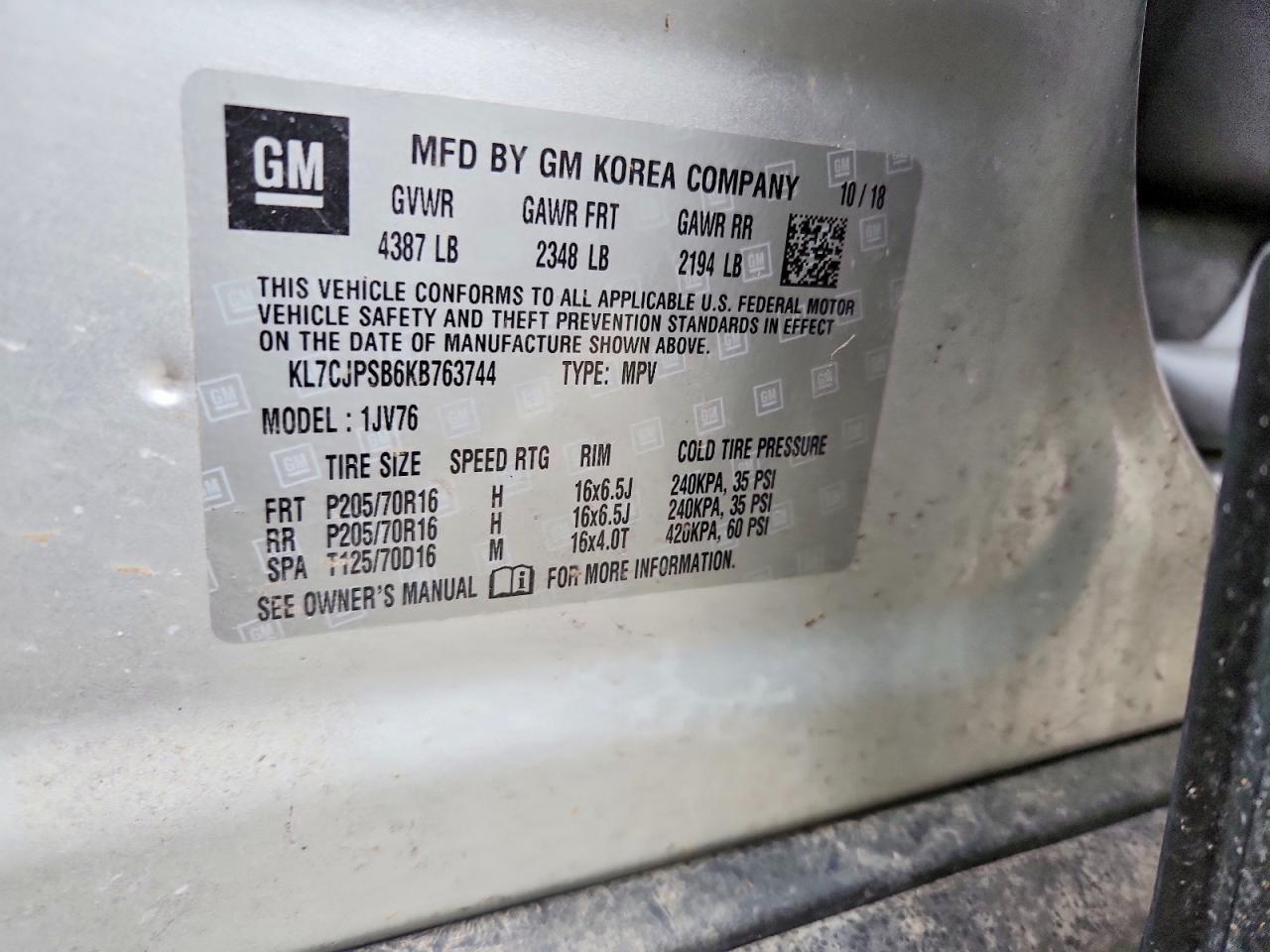 2019 Chevrolet Trax 1Lt - zdjęcie 12