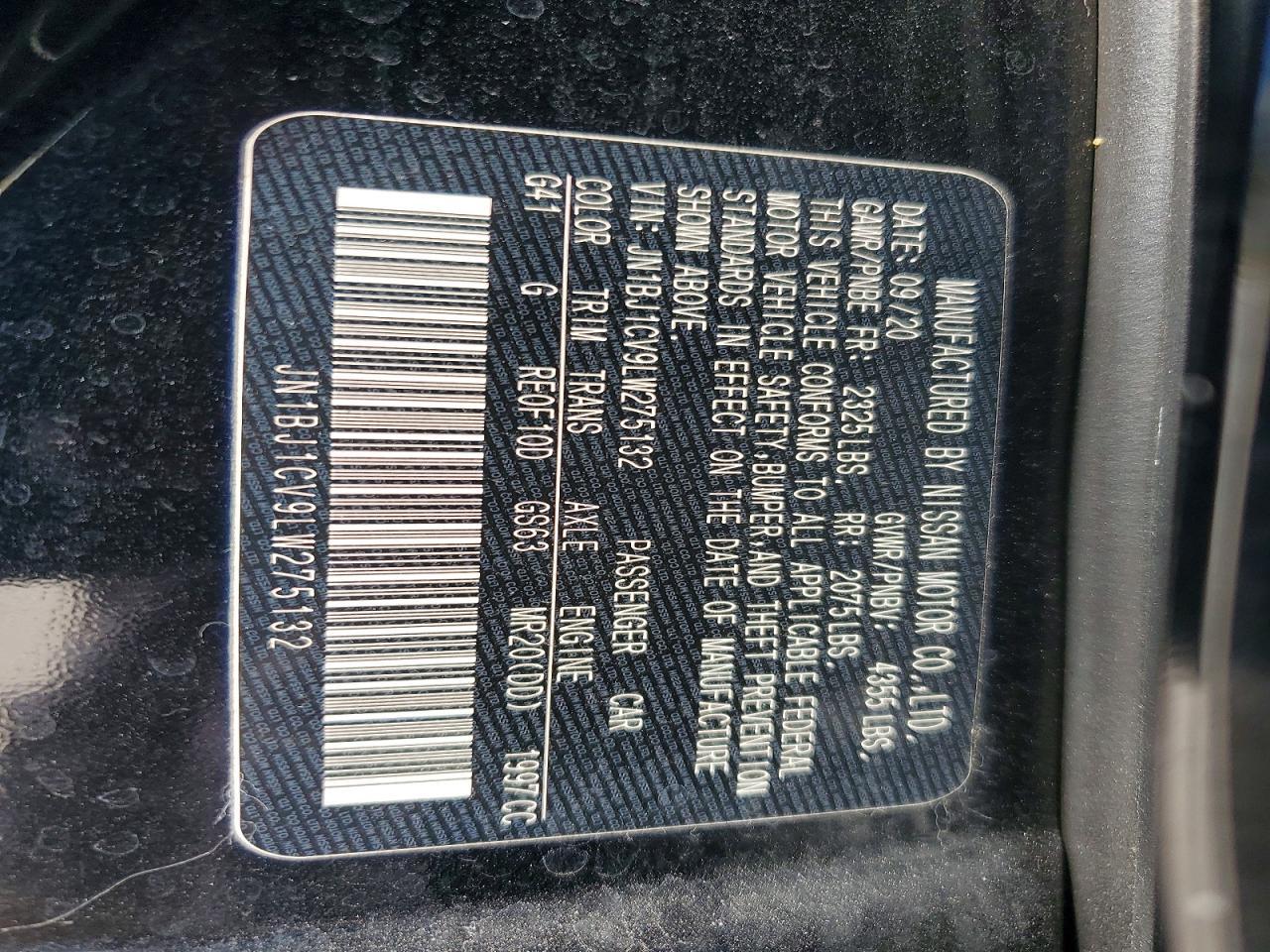 2020 Nissan Rogue Sport S - zdjęcie 13