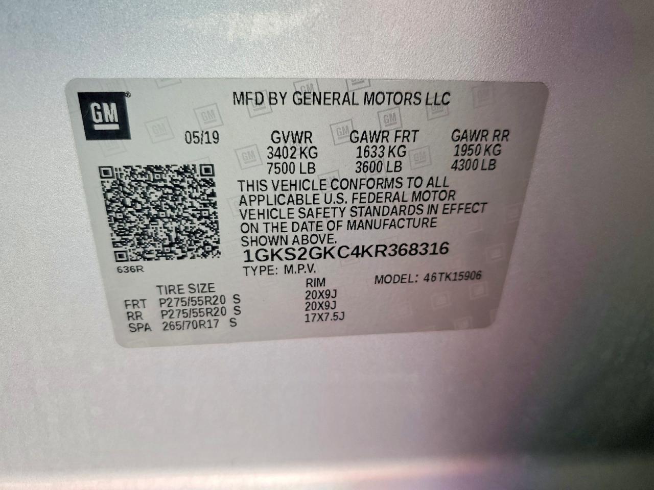 2019 GMC Yukon Xl K1500 Slt - zdjęcie 13