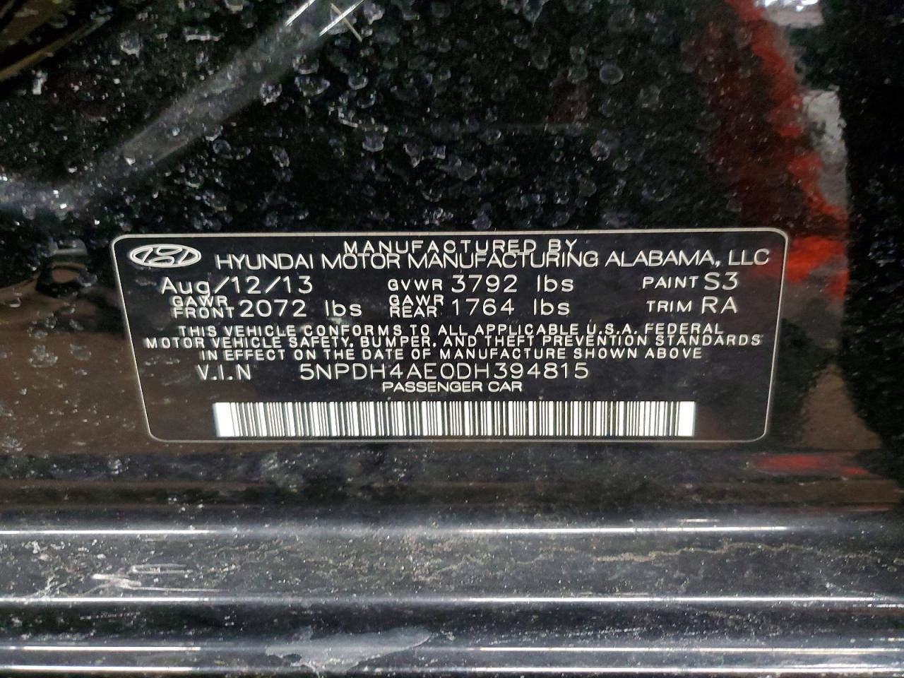 2013 Hyundai Elantra Gls - zdjęcie 12