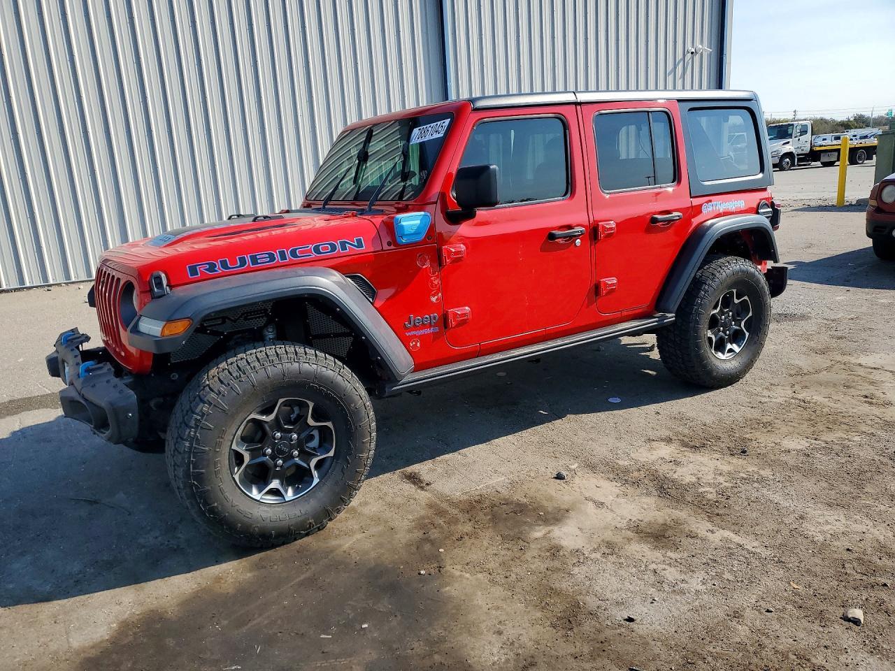 2021 Jeep Wrangler Unlimited Rubicon 4Xe - zdjęcie główne