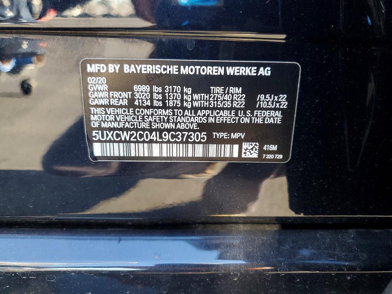 2020 BMW X7 xDrive40I - zdjęcie 13