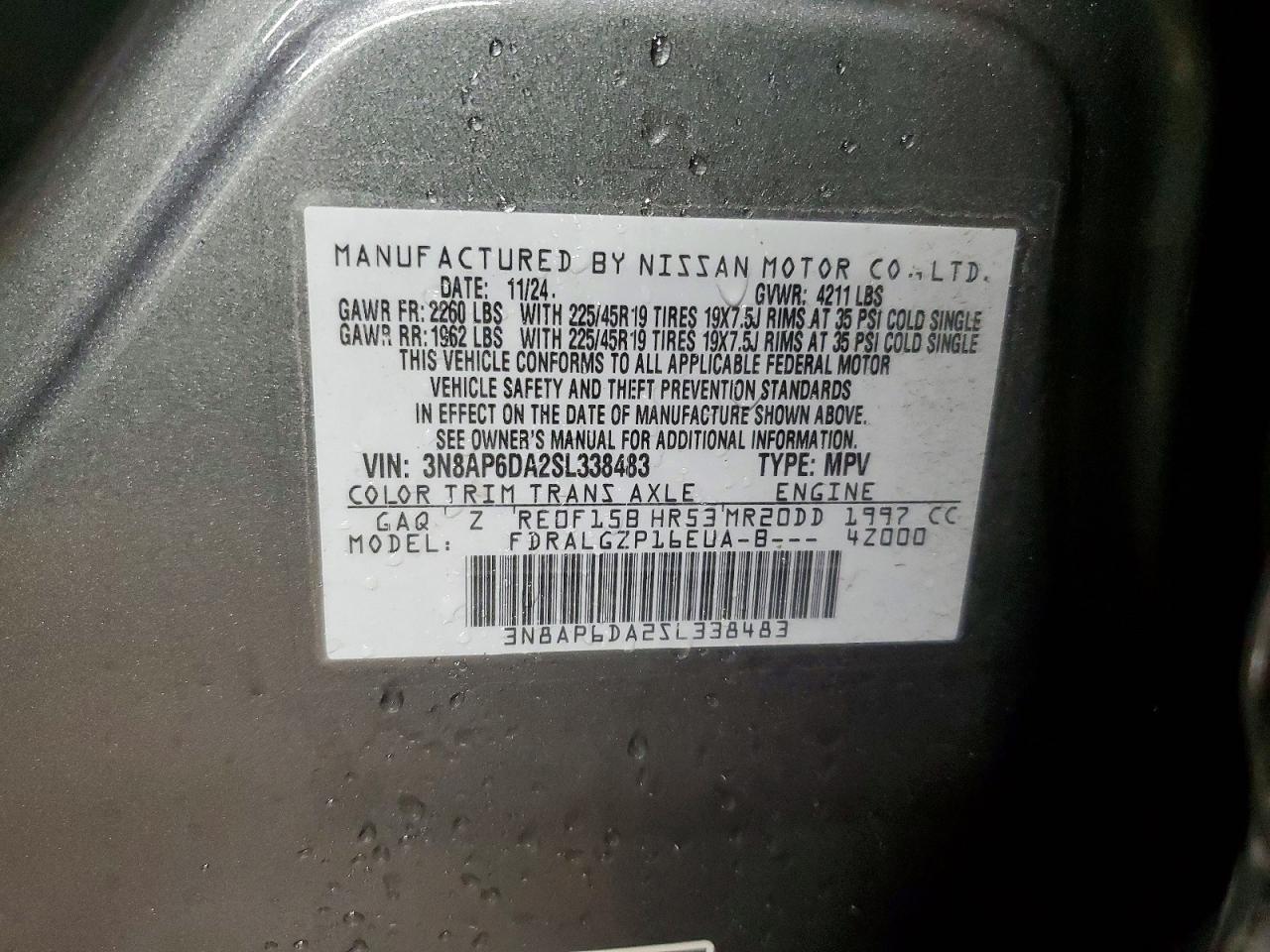 2025 Nissan Kicks Sr - zdjęcie 12