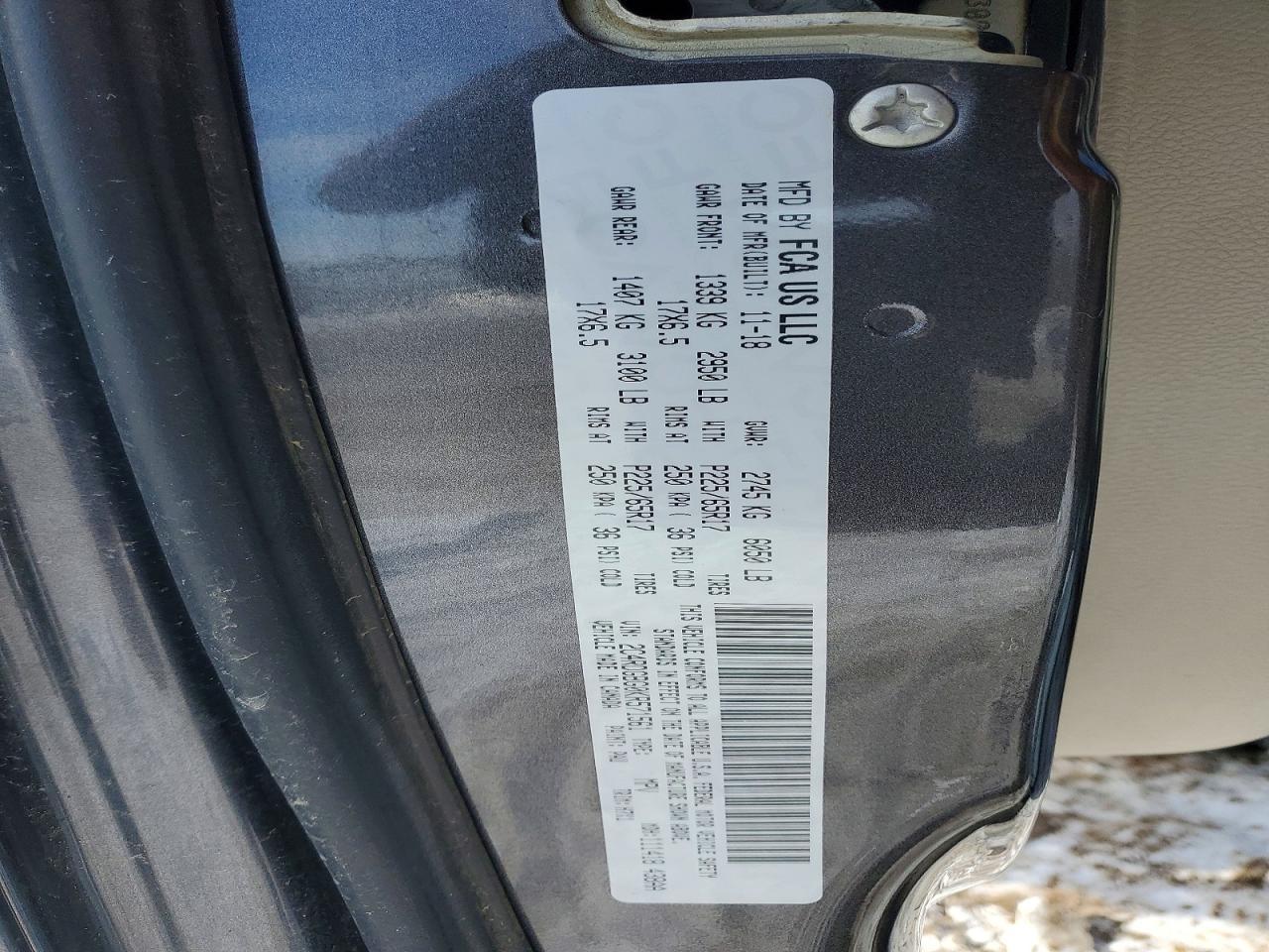 2019 Dodge Grand Caravan Se - zdjęcie 13