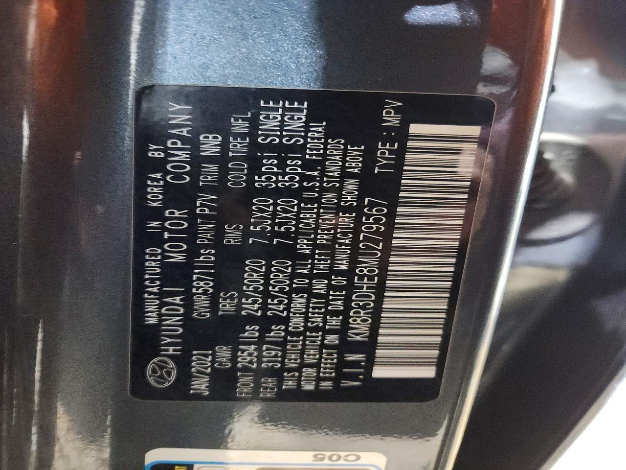 2021 Hyundai Palisade Sel - zdjęcie 13