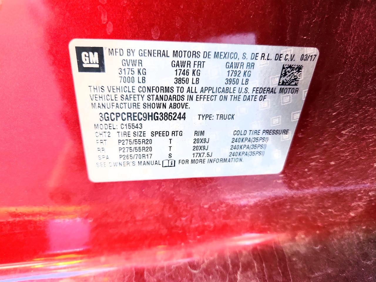 2017 Chevrolet Silverado C1500 Lt - zdjęcie 12