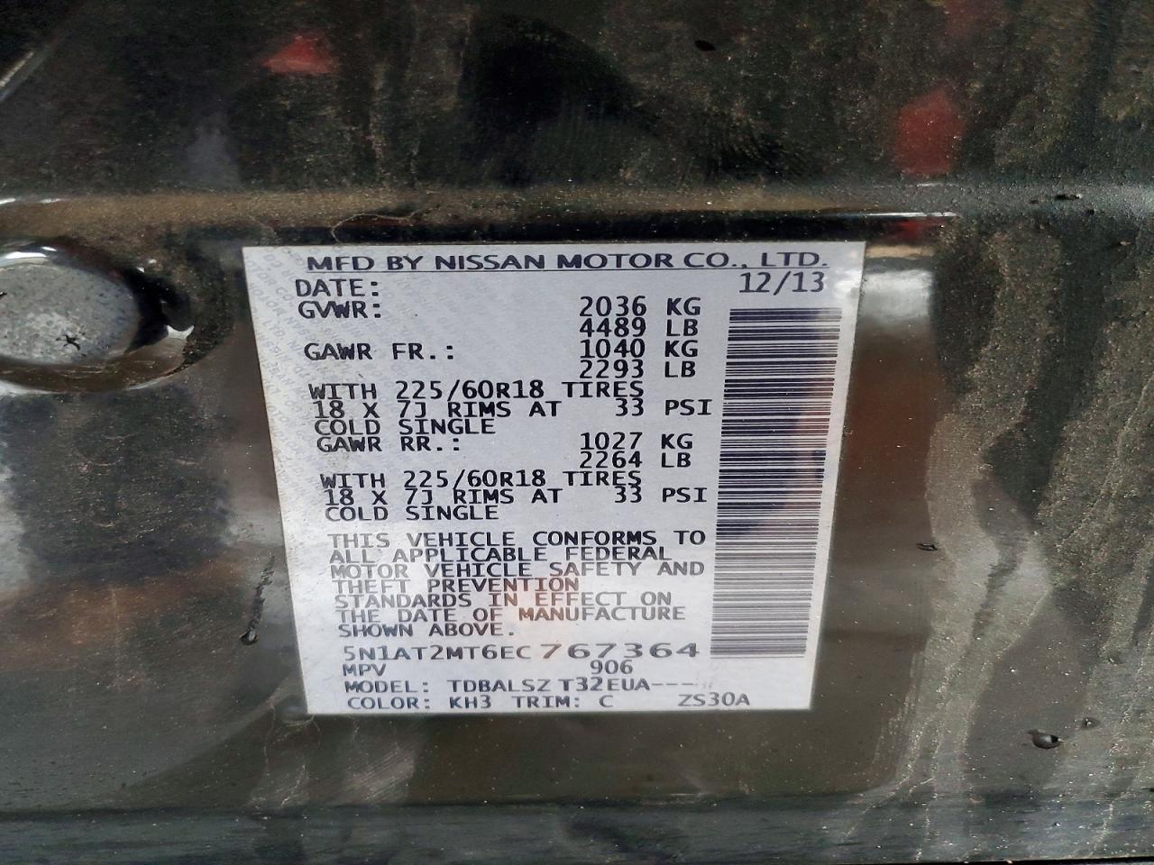 2014 Nissan Rogue Sl - zdjęcie 13