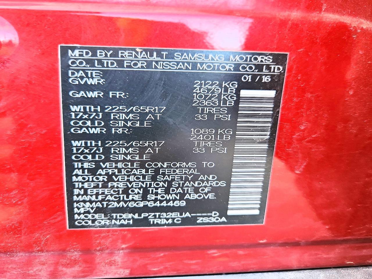 2016 Nissan Rogue S - zdjęcie 13