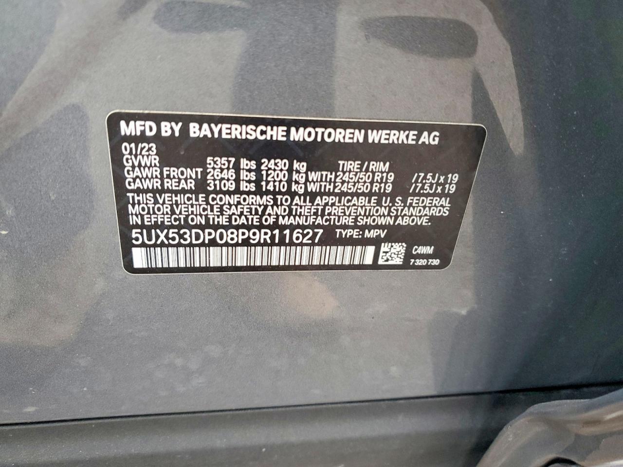 2023 BMW X3 xDrive30I - zdjęcie 13