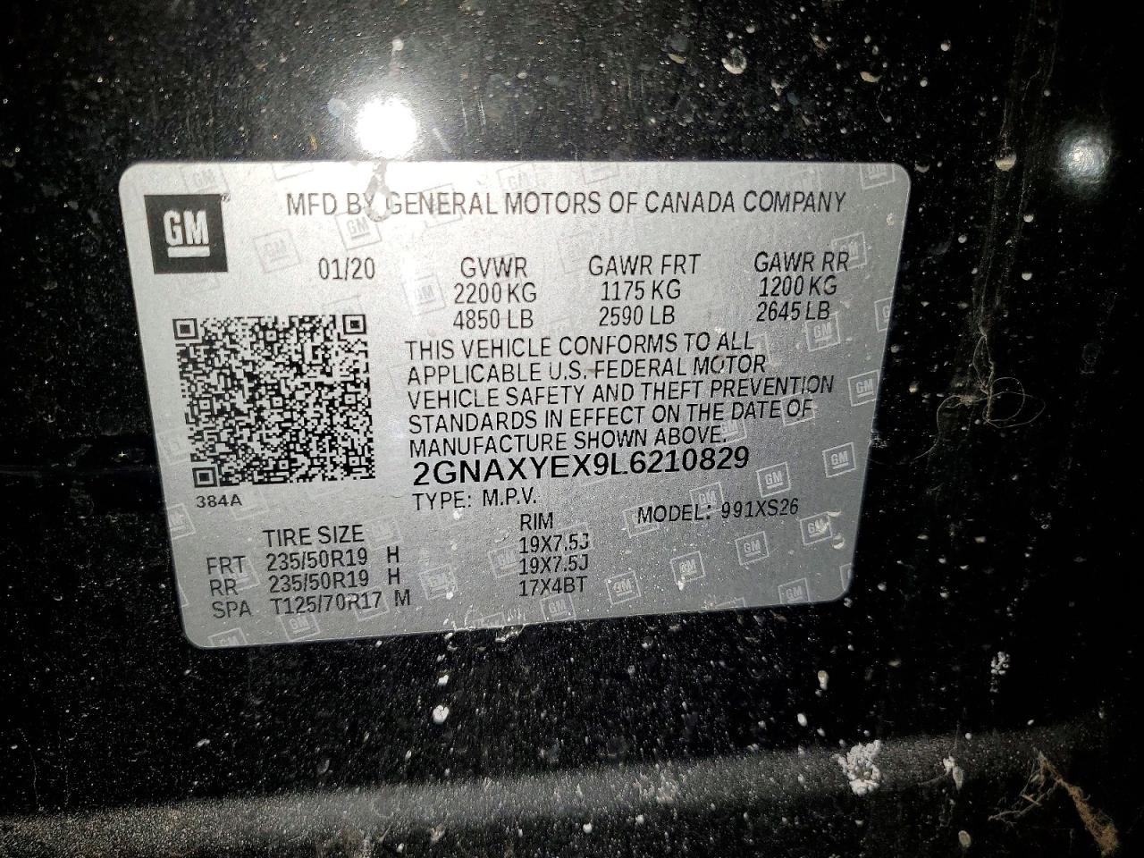 2020 Chevrolet Equinox Premier - zdjęcie 13