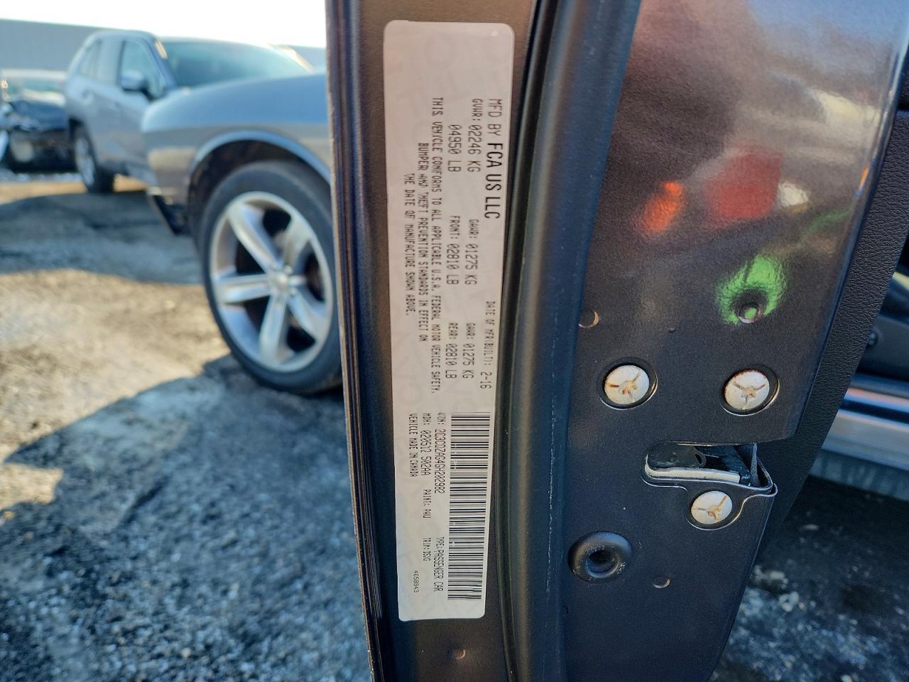 2016 Dodge Challenger Sxt - zdjęcie 12