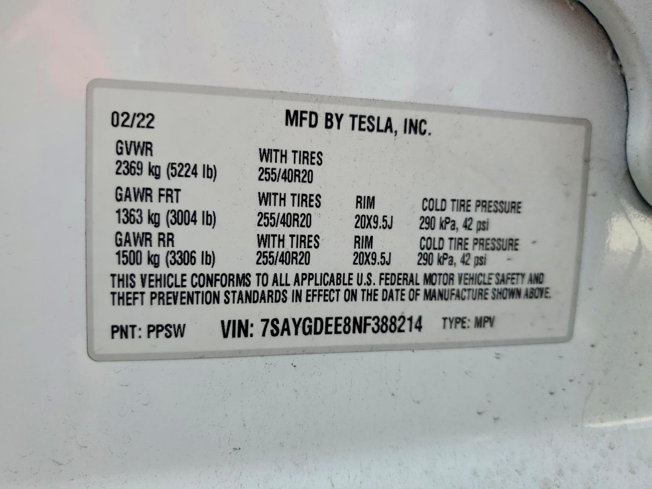 2022 Tesla Model Y - zdjęcie 14
