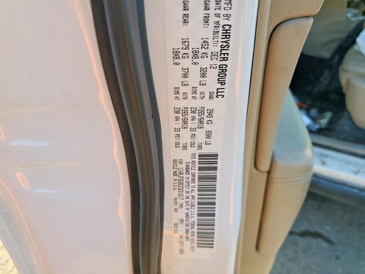 2013 Jeep Grand Cherokee Limited - zdjęcie 12