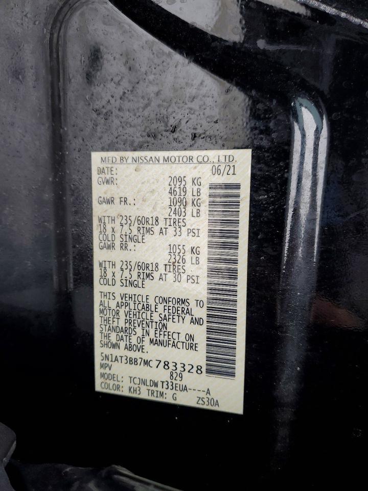 2021 Nissan Rogue Sv - zdjęcie 13