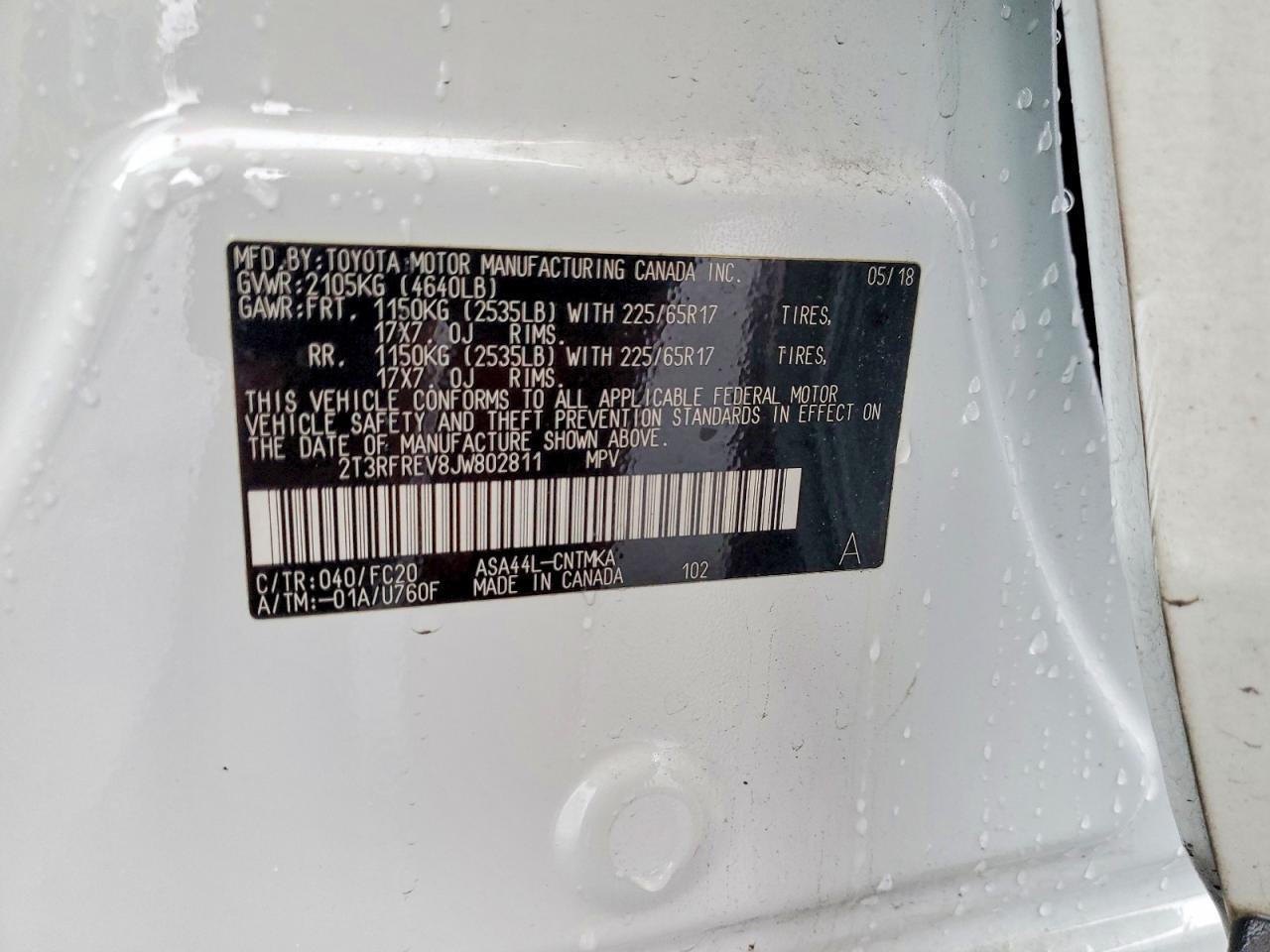 2018 Toyota Rav4 Xle - zdjęcie 13